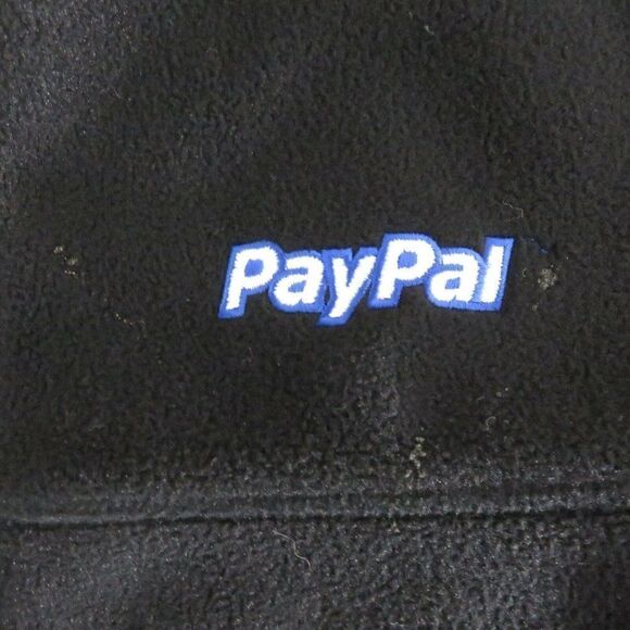 Paypal Fleece Stretch Jacket S Black Full Zip Port Authority Global Summit 2007 - Picture 9 of 11